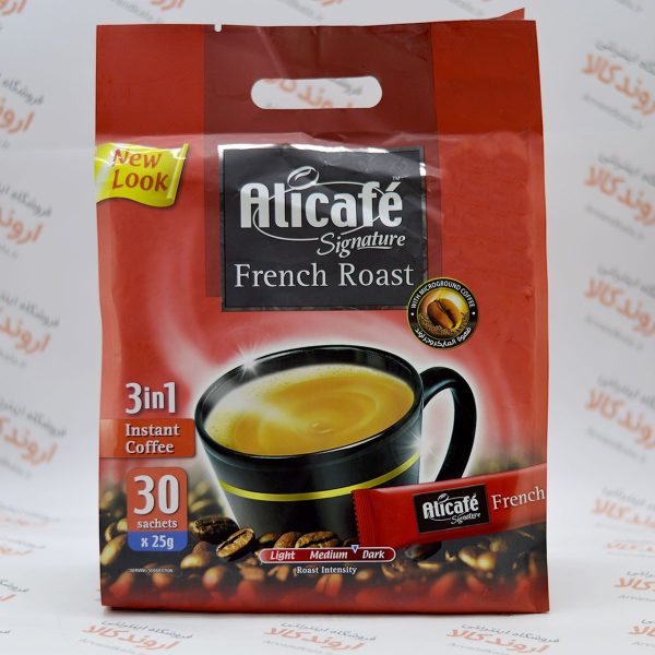 کافی میکس علی کافه Alicafe مدل French Roast Classic بسته 20 عددی