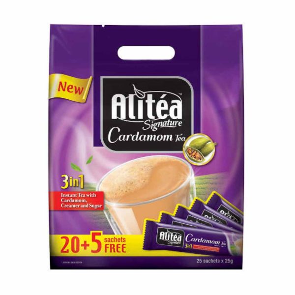 چای هل علی تی (Alitea Cardamom) ۳ در ۱ بسته 25 عددی